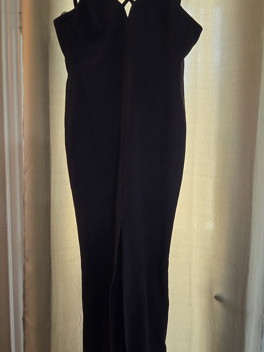 Likely Dark Navy Sleeveless V-Neck Dress